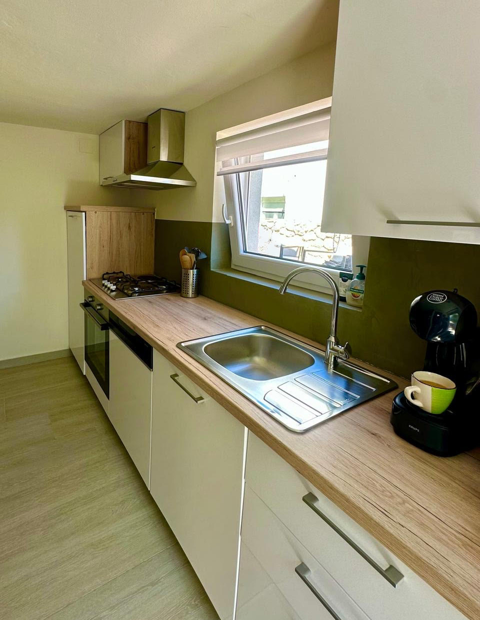 Keuken van Appartement 1