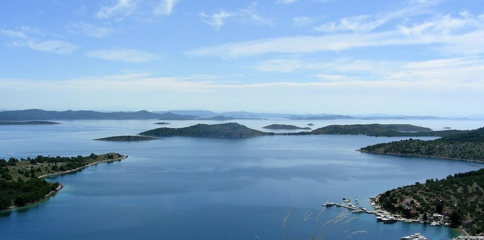 Kornati-eilanden voor de Kroatische kust